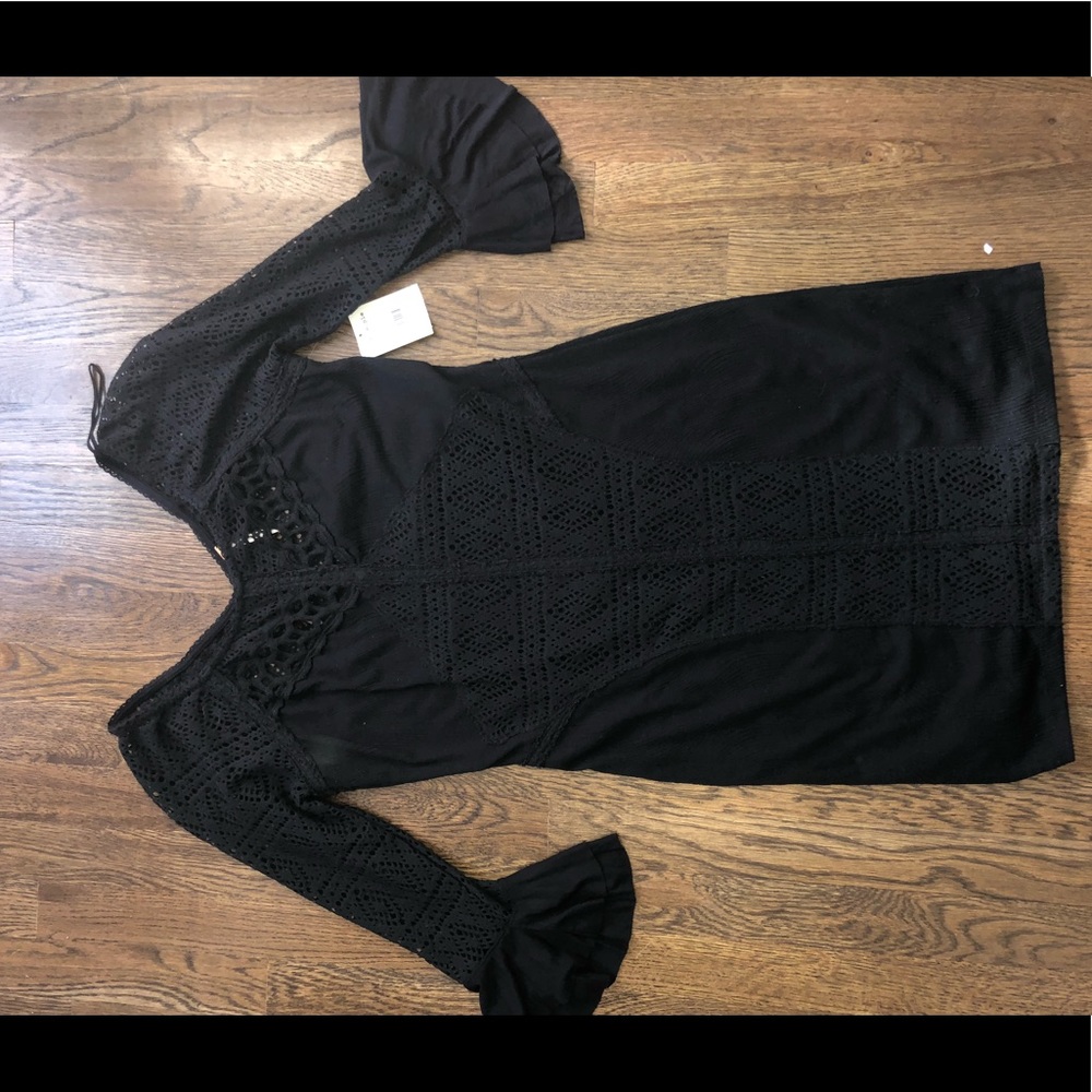 Black Free People Bodycon Dress